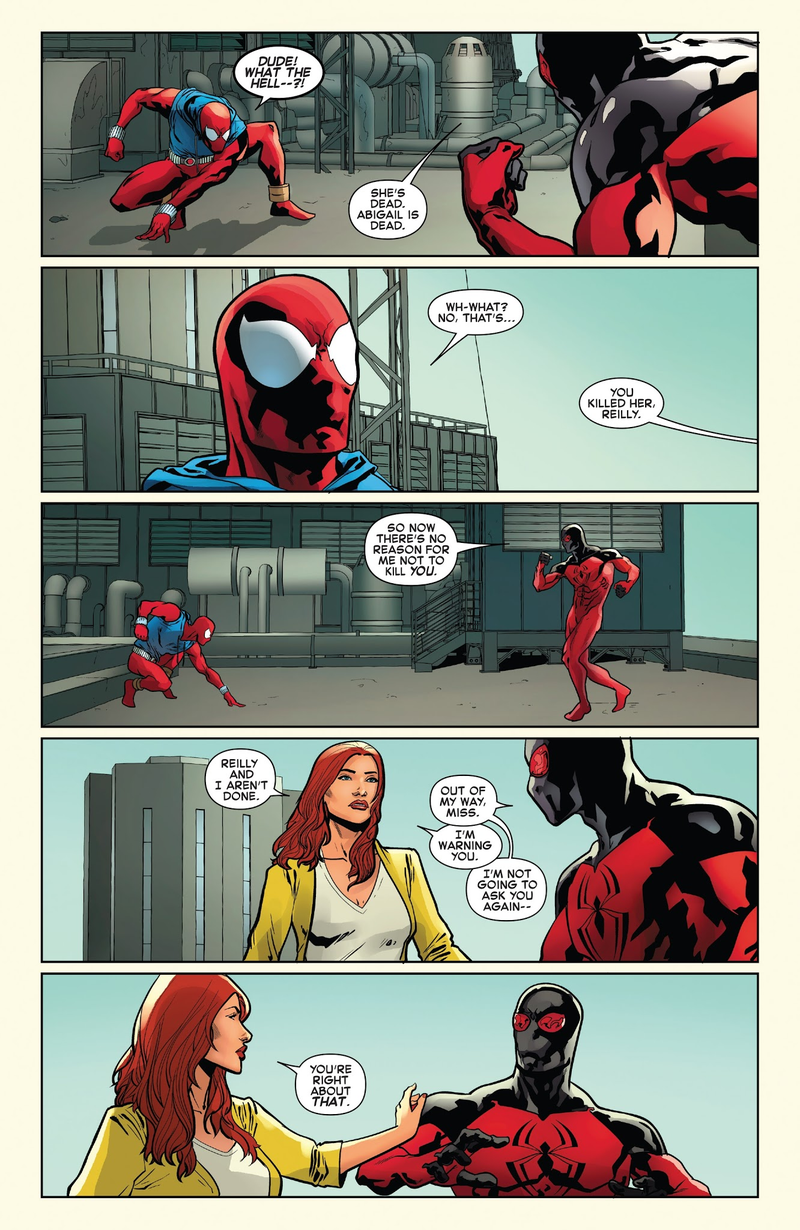 Illustration for article titled Scarlet Spider Just Became Marvel's Most Amazingly Weird Spider-Man Comic